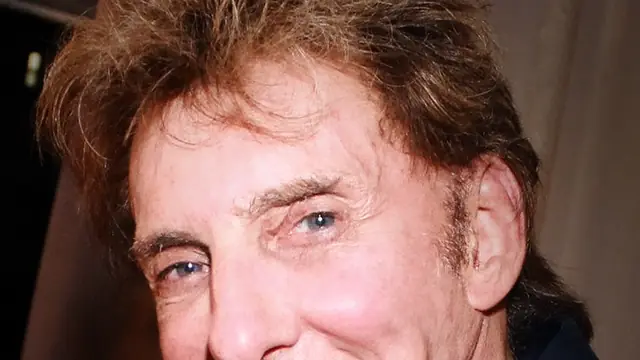Barry Manilow backstage at 54 Below