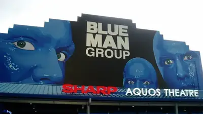 Blue Man Group - Sharp Aquos Theatre