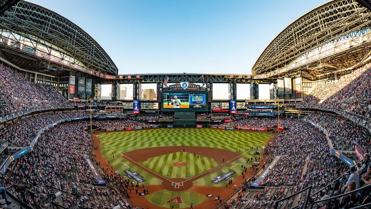 Chase Field in Phoenix, AZ