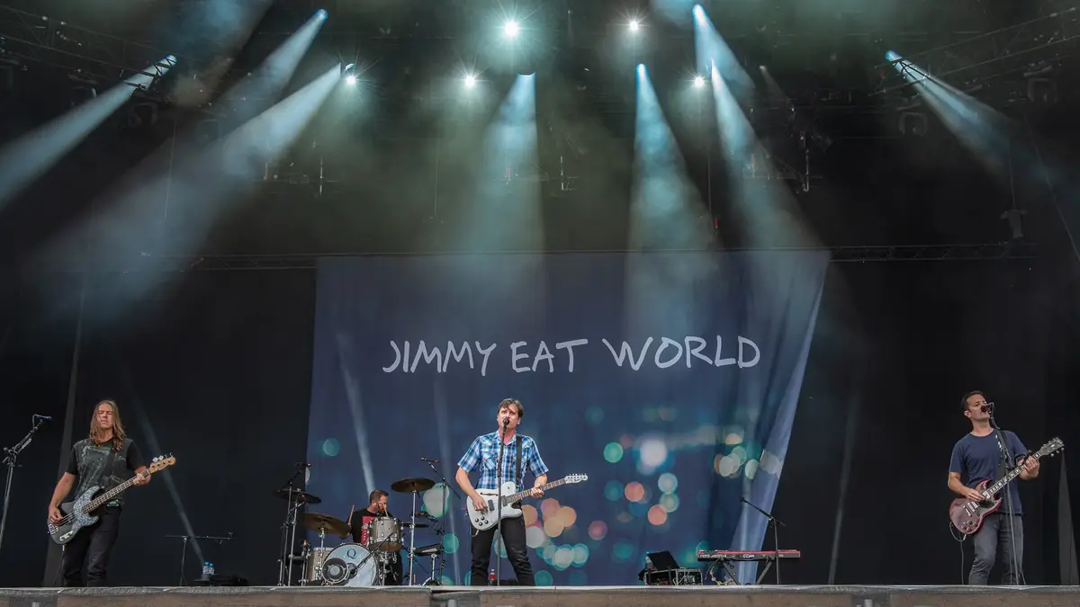 Jimmy Eat World performing at Rock im Park 2018