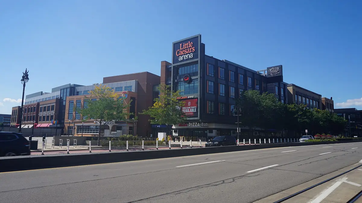 Little Caesars Arena in Detroit, MI