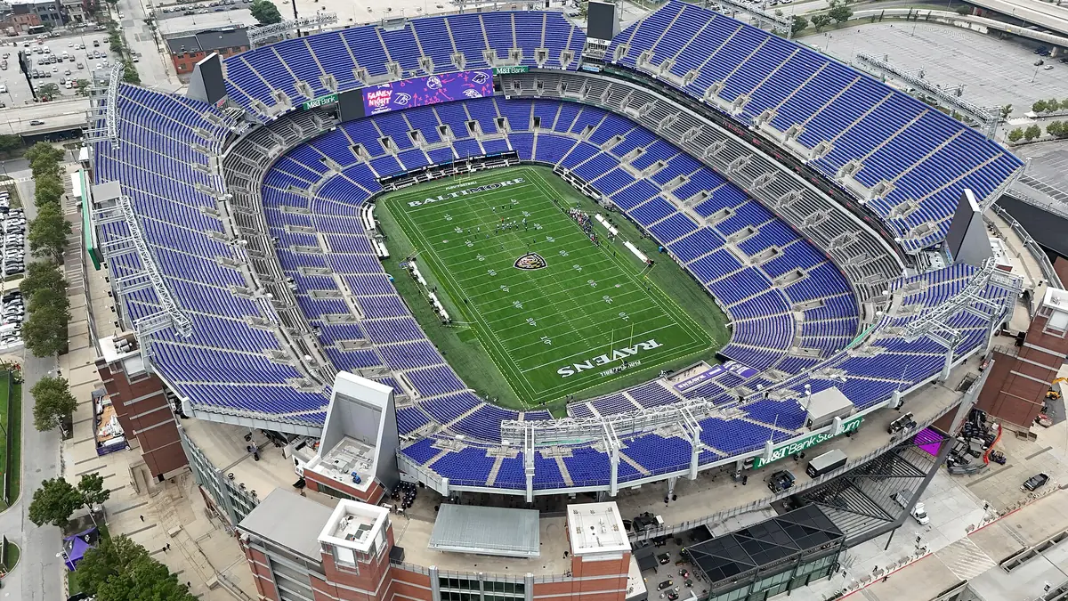 M&T Bank Stadium in Baltimore, MD