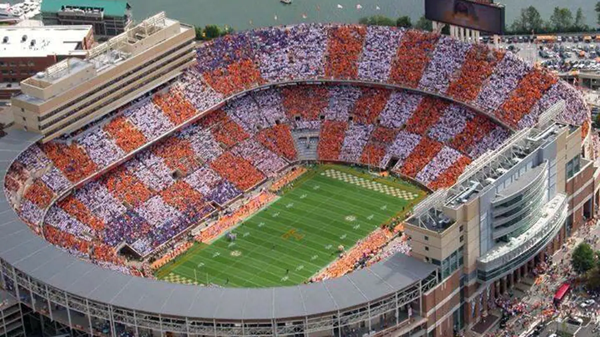 Neyland Stadium in Knoxville, TN