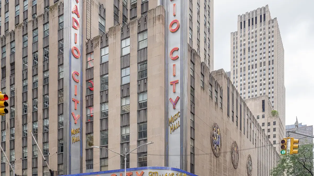 Radio City Music Hall in New York, NY