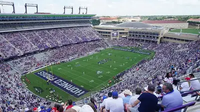 Amon G. Carter Stadium in Fort Worth, TX