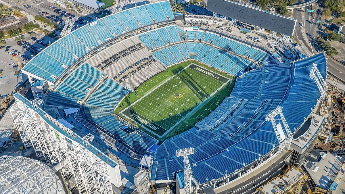 EverBank Stadium in Jacksonville, FL