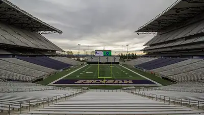 Husky Stadium in Seattle, WA