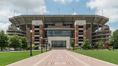 Bryant–Denny Stadium in Tuscaloosa, AL