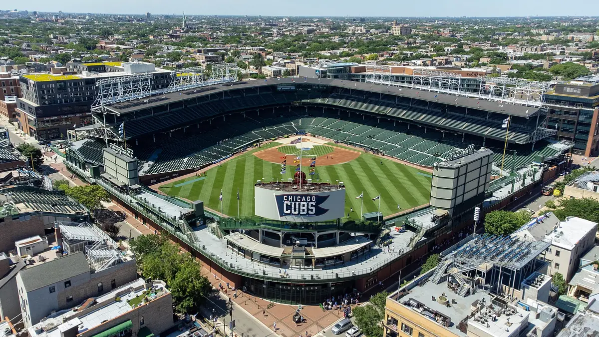 Wrigley Field in Chicago, IL
