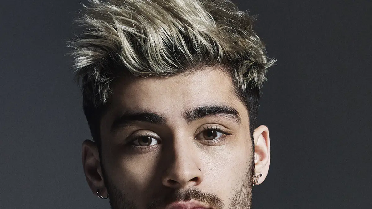 Portrait photograph of Zayn Malik in 2015