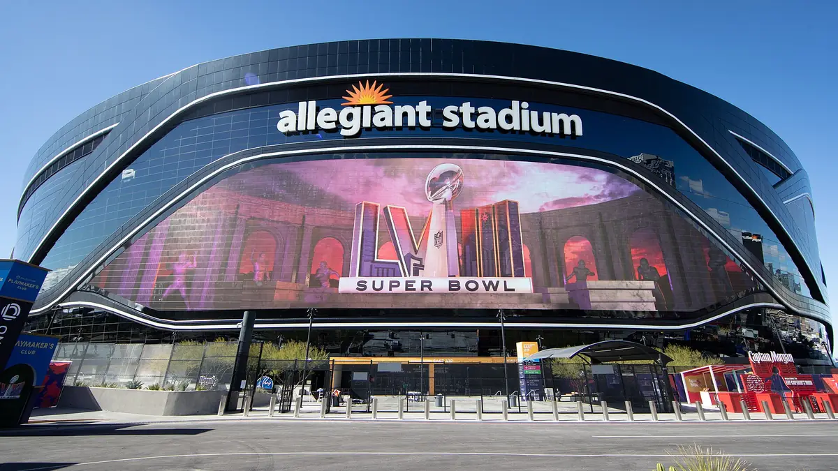 Allegiant Stadium in Las Vegas, NV