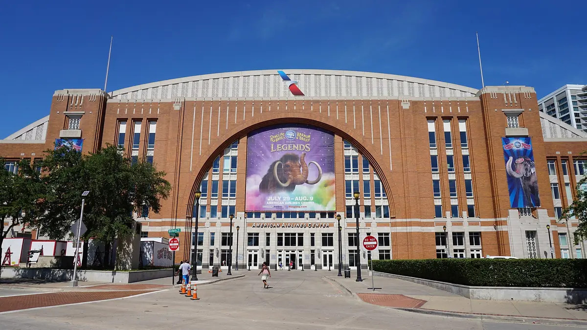 American Airlines Center in Dallas, TX