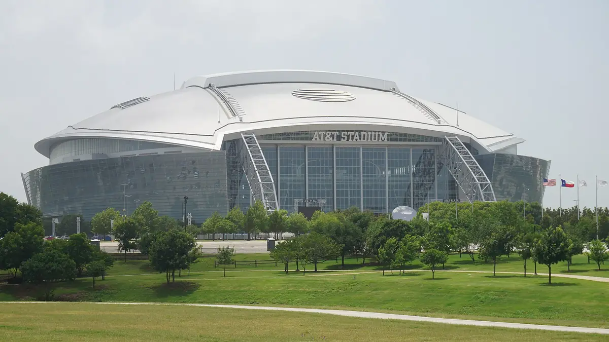 AT&T Stadium in Arlington, TX