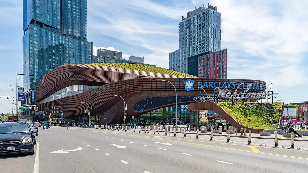 Barclays Center in Brooklyn, NY
