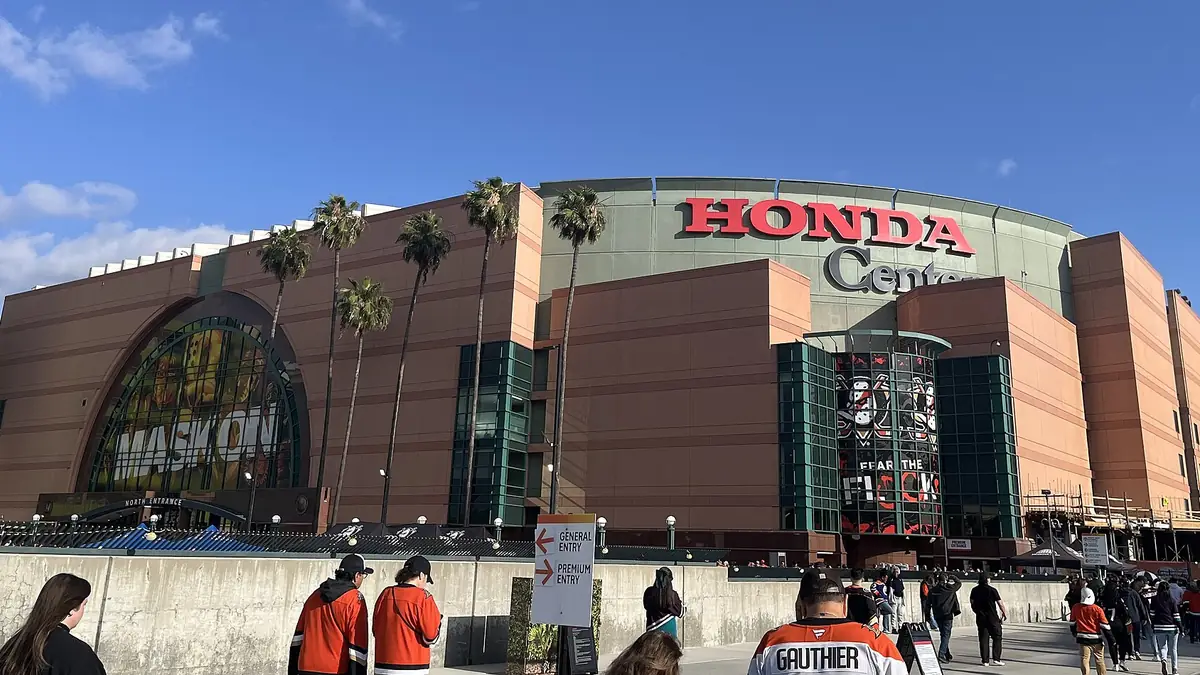 Honda Center in Anaheim, CA