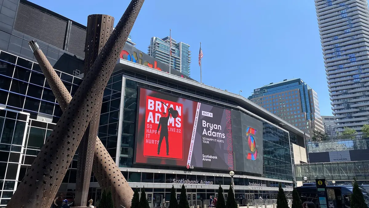 Scotiabank Arena in Toronto, ON