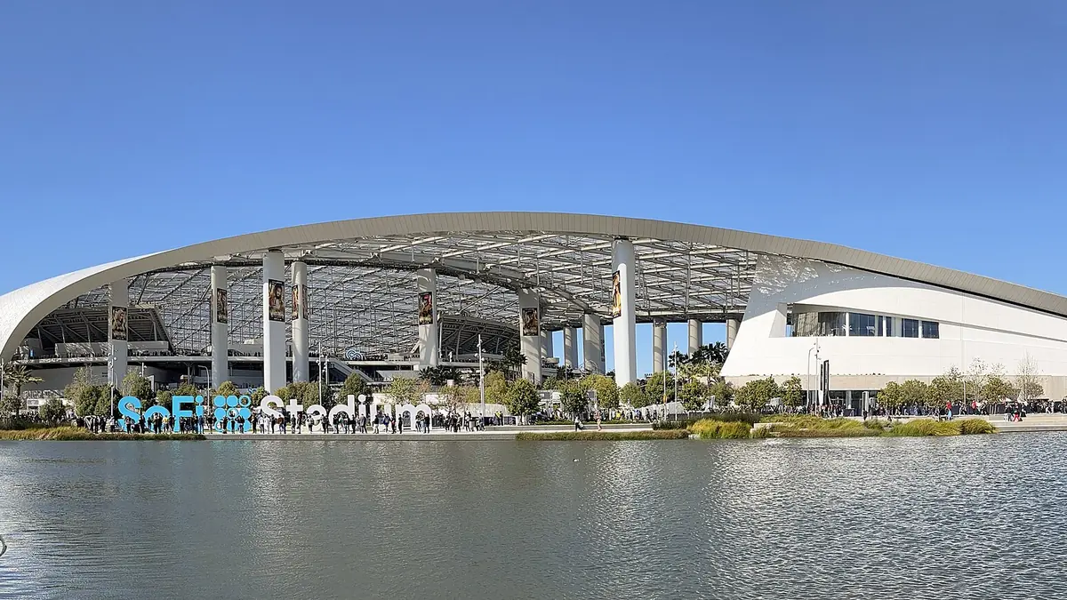 SoFi Stadium in Inglewood, CA